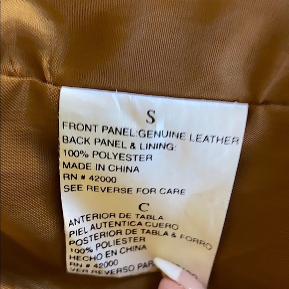 Vintage boho/western leather vest - Picture 5 of 5